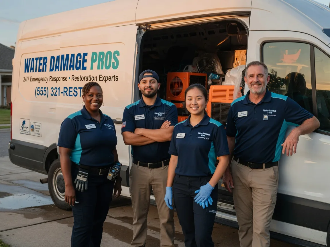 Water Damage Restoration company in West Point, CA